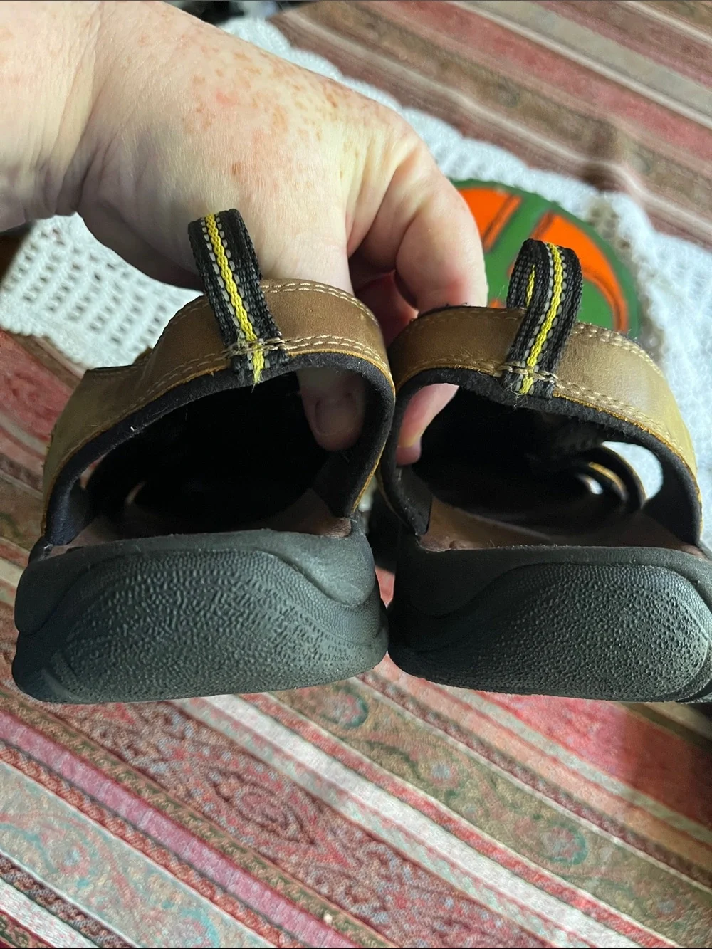Keen Newport leather bison Brown sandal